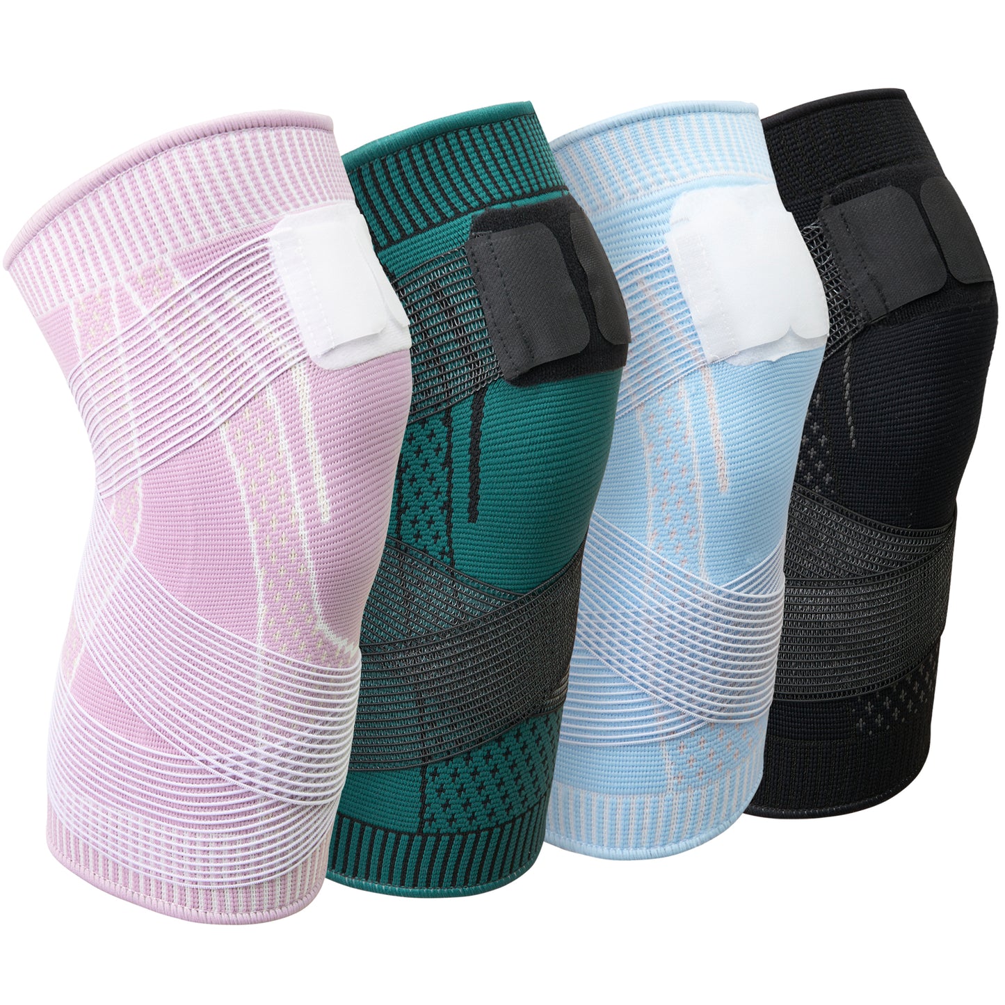 Knee Brace - Compression Sleeve with Knee Wrap