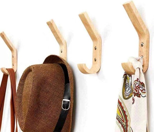 Wooden Wall Coat Hooks -Vintage Design