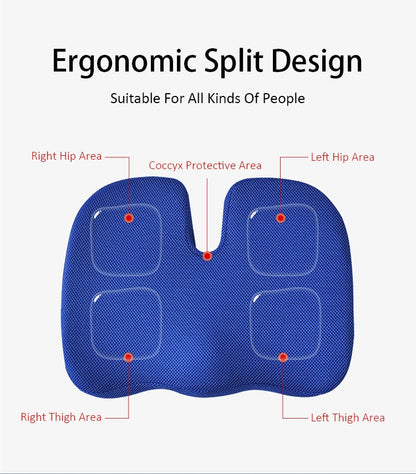 Orthopedic Pressure Relief Seat Cushion
